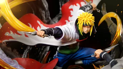 Minato Namikaze Action Figure from Naruto - 59cm Tall – Anime Figures