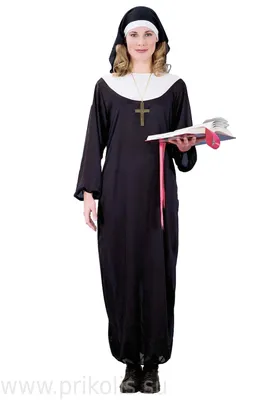Карнавальный костюм монашки (118030) купить недорого в Киеве, Украине,  низкие цены в интернет магазине Xstyle - 118030