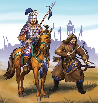 монгольский воин | Golden horde, Historical warriors, Ancient warfare