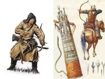 Монгольский воин, XIII в. ДАЛЬНИЙ ВОСТОК: МОНГОЛЫ, КИТАЙ, ИНДИЯ ОЛОВЯННЫЕ  СОЛДАТИКИ В ТОП (МУЗЕЙНОЙ) РОСПИСИ 54 ММ. (1:30) SPBSOUVENIR.RU  Коллекционные и сувенирные оловянные солдатики из Санкт-Петербурга