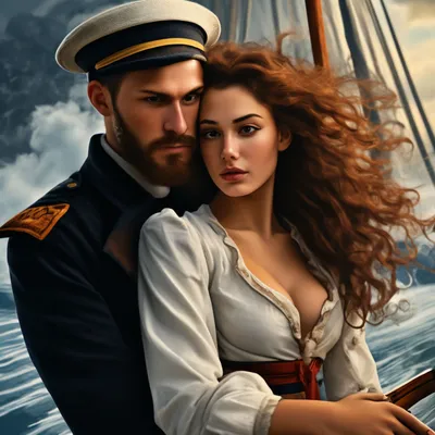 Моряк измена девушка волны бриз …» — создано в Шедевруме