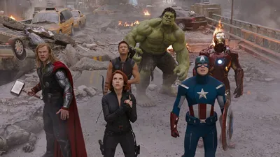 ᐉ Постер Let's Play Мстители Avengers Война бесконечности Супергерои MARVEL  5 90х61 см