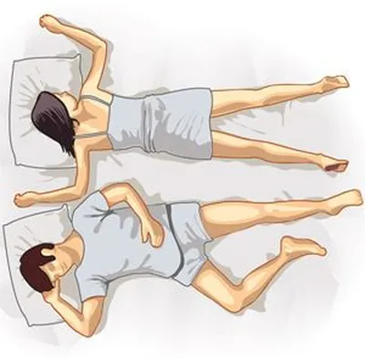 Пара мужчина и женщина спят под …» — создано в Шедевруме
