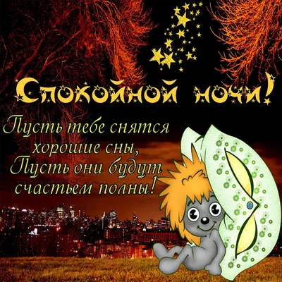 Картинки Мужчине спокойной ночи🌙 скачать бесплатно