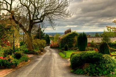 Обои Horwich Англия Города - Пейзажи, обои для рабочего стола, фотографии  horwich, англия, города, пейзажи, городок, улица, зелень Обои для рабочего  стола, скачать обои картинки заставки на рабочий стол.