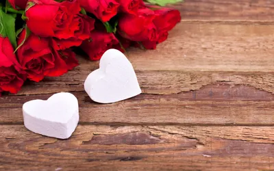 Скачать обои Праздники День святого Валентина, любовь в сердце на рабочий  стол 1280x1024