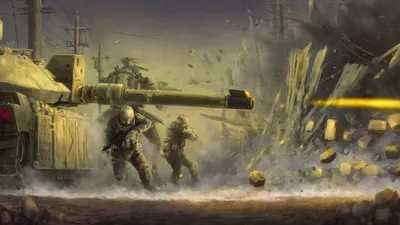 Обои warface, штурмовик, солдаты, война на рабочий стол