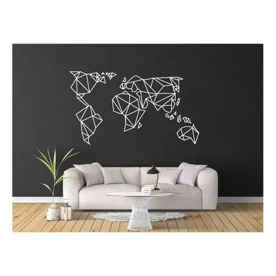 Деревянная карта мира на стену | 3D Classic - EnjoythewoodEstonia