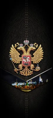 Скачать герб России в качестве заставки на телефон. | Обои на экран самсунг  1080x2400 | Постила
