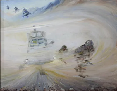 Афганская война в советской живописи