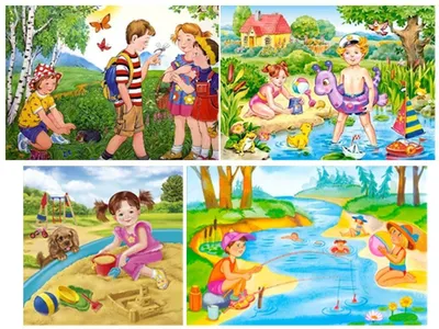 Рисунки на тему Лето для детей (55 картинок) | Zamanilka