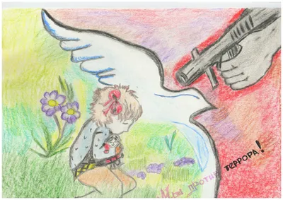 Нет войне: дети рисуют танки и скорую победу Украины | Новости Одессы