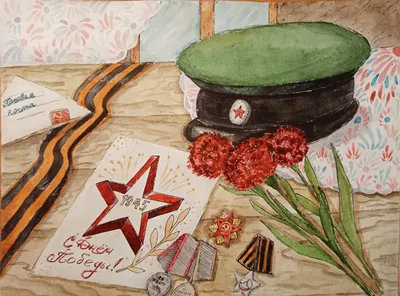 Военные рисунки карандашом: самолет, корабль, солдат 🖌 Рисунки карандашом  поэтапно