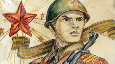 Красивые рисунки на тему военные (49 фото) » рисунки для срисовки на  Газ-квас.ком