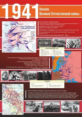 22 июня – День памяти и скорби – день начала Великой Отечественной войны  (1941 год)