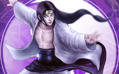 Обои на рабочий стол Умирающий Hyuga Neji / Хьюга Неджи лежит на плече у  Uzumaki Naruto / Узумаки Наруто с одним прикрытым глазом и грустно  улыбается, аниме Naruto / Наруто (Parce que.