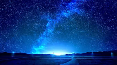 Мультяшный фон ночного неба, фон звездного неба, фон ночного неба, фон неба  фон картинки и Фото для бесплатной загрузки