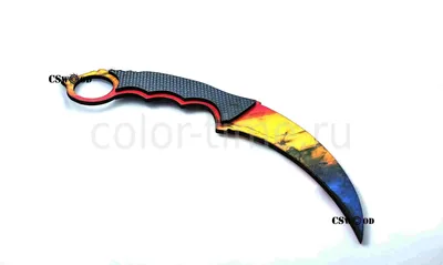 Деревянный нож Керамбит КС ГО - купить с доставкой по выгодным ценам в  интернет-магазине OZON (373336830)