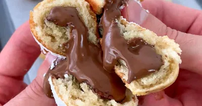 2 Ingredient Nutella Cookies (No Butter or Eggs) - Kirbie's Cravings