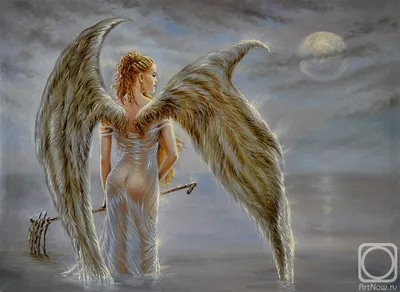 Падший Ангел» картина Бакаевой Юлии маслом на холсте — купить на ArtNow.ru