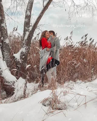 Картинки парень с девушкой зимой фотографии