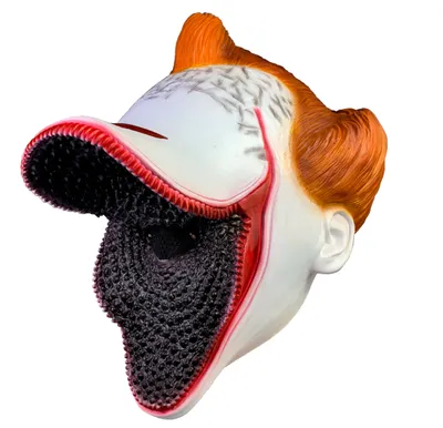 Маска клоуна Пеннивайза из фильма Оно с рыжими волосами, 28х23 см  (ID#1559011326), цена: 145 ₴, купить на Prom.ua