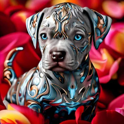 100+] Pitbull Puppies Wallpapers | Wallpapers.com