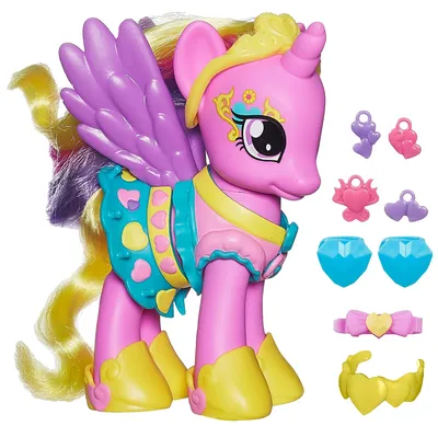 Купить игровой набор My little Pony Hasbro Пони-модница Принцесса Каденс  B0360H, цены на Мегамаркет