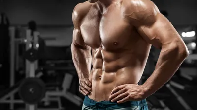 Мужчина торсо привлекательный пресс молодой грудной мышечной модели стоящая  фитнес-студия Стоковое Фото - изображение насчитывающей персона, торс:  275578752