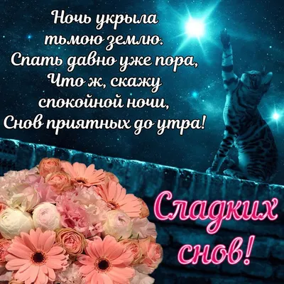 Картинка: Спокойной ночи, приятных сновидений