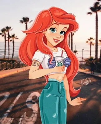 Новая Ариэль | Principesse disney, Principesse disney tatuate, Principesse