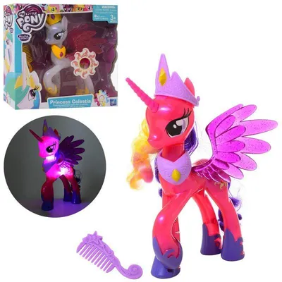 Игрушка из серии Мой маленький пони \"My little Pony\" музыкальные и световые  эффекты 25*25см Принцесса Луна (id 83649195), купить в Казахстане, цена на  Satu.kz