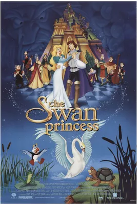 Принцесса лебедь Disney с принцем …» — создано в Шедевруме