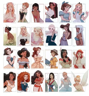 Disney Наклейки стикеры милые для ежедневника Принцессы Дисней