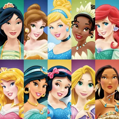 👸Диснеевские Принцессы | Disney Princesses👸 | Disney princess fashion,  Disney princess art, Princess cartoon