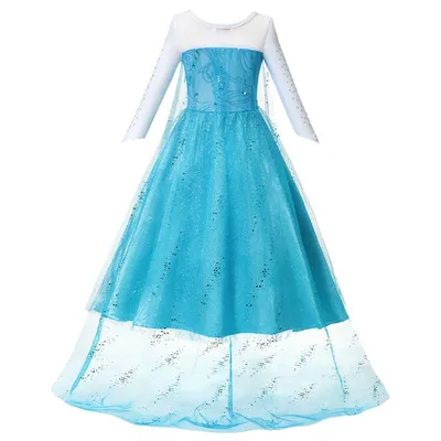 Платье принцессы Эльзы Холодное сердце NPL295, купить за 2250 рублей в  интернет-магазине Ekakids
