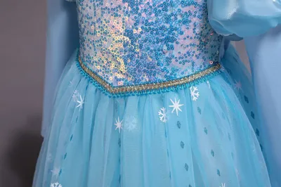 Платье Принцессы Эльзы \"Холодное сердце\" со шлейфом (ID#1719507840), цена:  863 ₴, купить на Prom.ua
