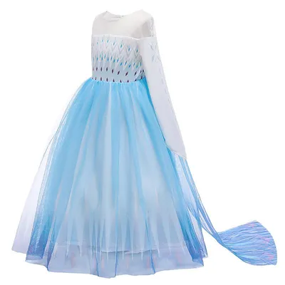 Карнавальный костюм принцессы Эльзы + парик и колье «Холодное Сердце 2 »,  Frozen 2 Disney (ID#1091758054), цена: 4950 ₴, купить на Prom.ua