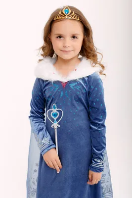 Платье принцессы Эльзы для девочки NPL297-10, купить за 2450 рублей в  интернет-магазине Ekakids