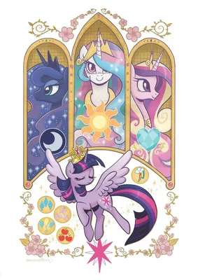 mlp art,my little pony,Мой маленький пони,фэндомы,Twilight Sparkle,Твайлайт  Спаркл,mane 6,Pri… | My little pony poster, My little pony comic, My little  pony drawing