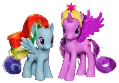 Hasbro My Little Pony Принцессы Твайлайт Спаркл + Рейнбоу Дэш купить в ОГО!  | 160709 | цена | характеристики