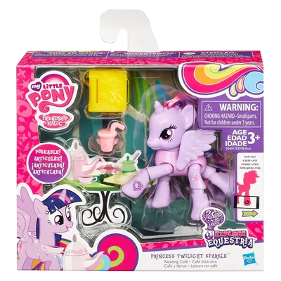 Фигурка пони с артикуляцией Принцесса Твайлайт Спаркл из серии My Little  Pony от Hasbro, b5681-b3598 - купить в интернет-магазине ToyWay.Ru