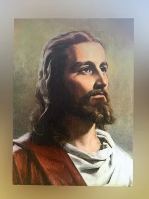 Католическая икона «Образ Иисуса Милосердного», («Иисус, уповаю на Тебя»)  Приобрести в нашем интернет магазине Yantar.ua