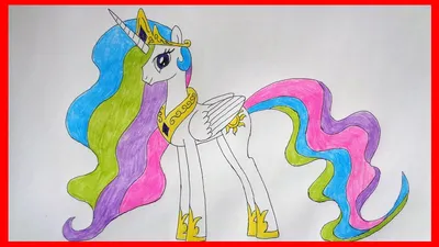 Пони Принцесса Селестия (Princess Celestia), 20 см, My Little Pony (A0633)  купить в Киеве, Игровые фигурки и наборы в каталоге интернет магазина  Платошка