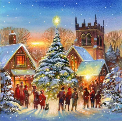 Рождество в Англии иллюстрация штока. иллюстрации насчитывающей костюм -  27261916