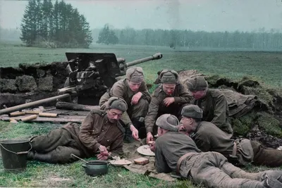 Цветные фотографии Отечественной войны 1941-1945 гг | Щит и Меч | Дзен