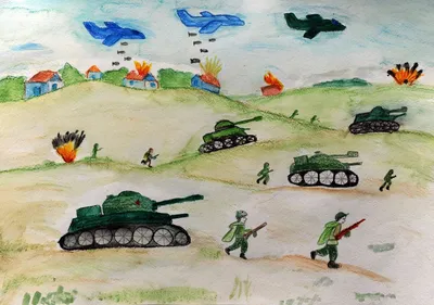 Конкурс детского рисунка «Запечатленная война» 2022