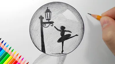 Рисунки простым карандашом | Пикабу