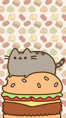 БУРГЕР КОТИК PUSHEEN! Бургер из меню кафе в Сингапуре дома. - YouTube