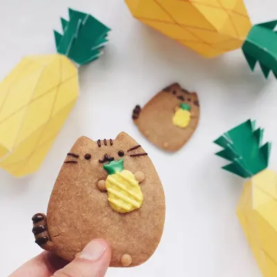 Pin by Isle Manannan on Pusheen | Cute cookies, Cute food, Kawaii food